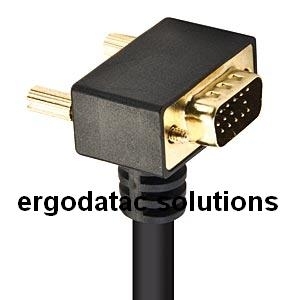 High-End VGA Kabel ST-ST 90° 2m