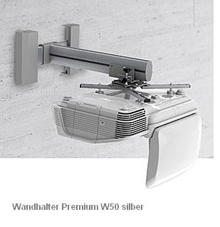 Wandhalterung Vario Premium W050 silber