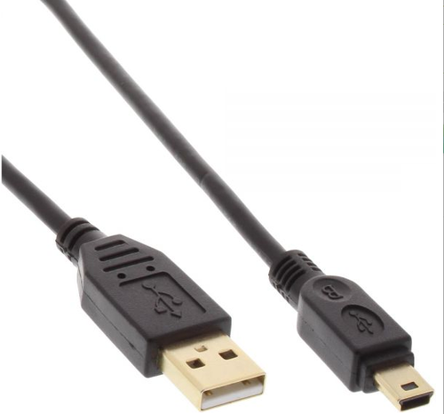 USB 2.0 Kabel A/Mini, 1m