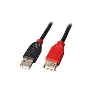 USB 2.0 Aktiv Verlängerung A/A, 5m, Slim