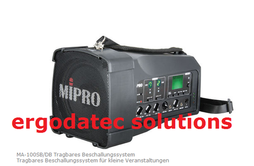 Mipro MA-100D Mobiler Lautsprecher mit Akku