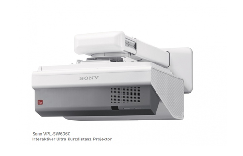 Sony VPL-SW636C  Interaktiver Ultra-Kurzdistanz-Projektor